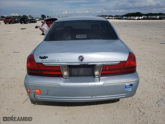 2004 Mercury Grand Marquis LS Premium with VIN 2MEHM75W94X624933, listed as a Copart auction lot 69237154 with 149,874 mi miles and Salvage Title. Bid and sale history available at carsss.com. Image 6.