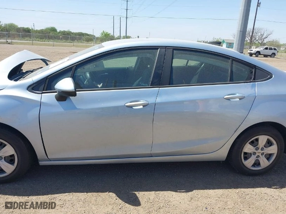 2017 Chevrolet Cruze LS with VIN 3G1BC5SMXHS519017, listed as a IAAI auction lot 41776497 with NaN miles. Bid and sale history available at carsss.com. Image 14.