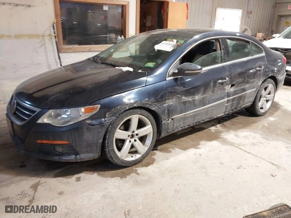 2012 Volkswagen CC Lux Plus PZEV with VIN WVWHP7AN2CE509323, listed as a IAAI auction lot 41554379 with 248,562 mi miles. Bid and sale history available at carsss.com. Image 2.