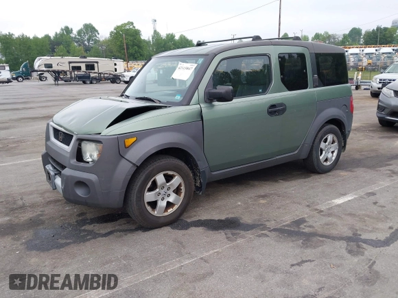 2003 Honda Element EX with VIN 5J6YH28563L044167, listed as a IAAI auction lot 42115847 with 206,937 mi miles and . Bid and sale history available at DreamBid. Image 2.
