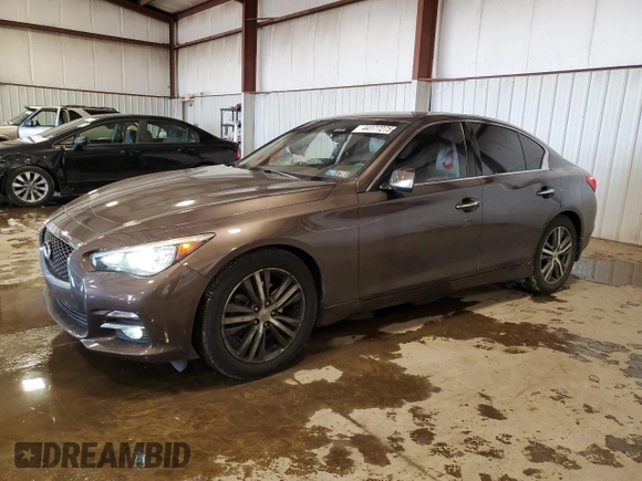 2017 Infiniti Q50 Sport z VIN JN1EV7AR1HM837196, wystawiony jako Copart lot #44177275 z przebiegiem 78 947 mil mil oraz Szkoda całkowita • Salvage title. Historia ofert i sprzedaży dostępna na DreamBid. Obrazek 1.