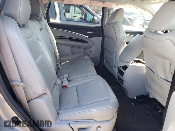 2018 Acura MDX with VIN 5J8YD4H34JL004454, listed as a Copart auction lot 43599075 with 98,974 mi miles and Salvage Title. Bid and sale history available at DreamBid. Image 11.