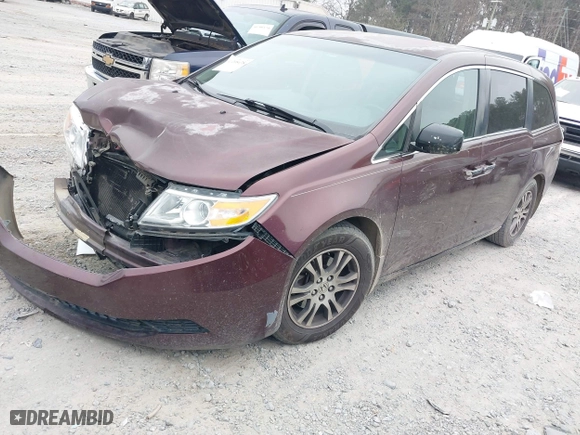 2012 Honda Odyssey EX with VIN 5FNRL5H48CB104969, listed as a IAAI auction lot 41208438 with 198,649 mi miles. Bid and sale history available at carsss.com. Image 17.