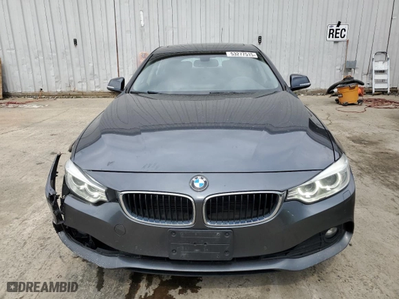 2015 BMW 4 Series 428i xDrive with VIN WBA4C9C58FD331072, listed as a Copart auction lot 53277515 with 203,251 mi miles and Clean Title. Bid and sale history available at carsss.com. Image 5.