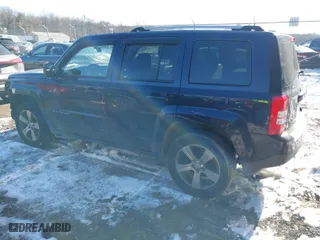 2017 Jeep Patriot High Altitude with VIN 1C4NJRFBXHD178406, listed as a IAAI auction lot 41289971 with 131,865 mi miles. Bid and sale history available at carsss.com. Image 3.
