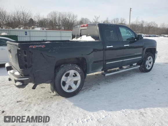2014 Chevrolet Silverado 1500 LTZ with VIN 1GCVKSEC1EZ156081, listed as a Copart auction lot 41831735 with 107,961 mi miles and Salvage Title. Bid and sale history available at DreamBid. Image 3.