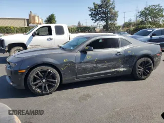 2014 Chevrolet Camaro LT with VIN 2G1FB1E32E9250309, listed as a Copart auction lot 62148335 with 92,544 mi miles and Salvage title. Bid and sale history available at DreamBid. Image 1.