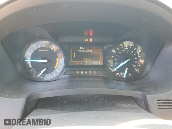 2017 Ford Explorer XLT with VIN 1FM5K7DH9HGA60625, listed as a Copart auction lot 46456765 with 91,824 mi miles and Salvage Title. Bid and sale history available at carsss.com. Image 9.