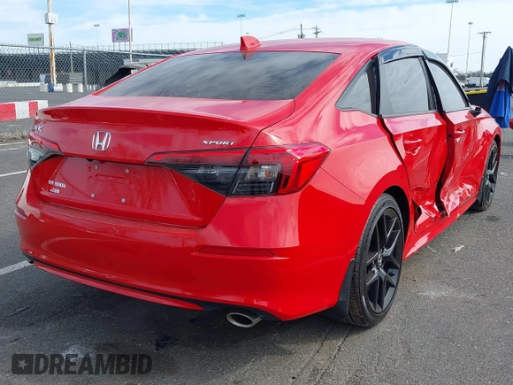 2024 Honda Civic Sport z VIN 2HGFE2F58RH528888, wystawiony jako IAAI lot #41650644 z przebiegiem 4 459 mil mil oraz . Historia ofert i sprzedaży dostępna na DreamBid. Obrazek 4.