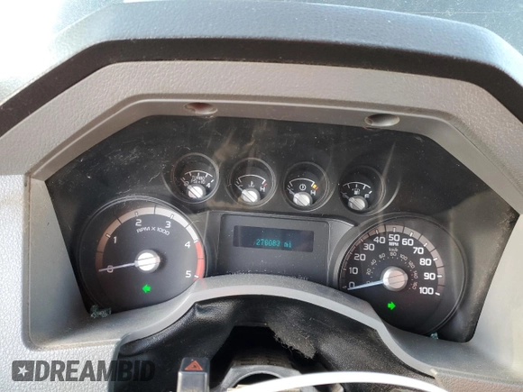 2012 Ford F-350 XL with VIN 1FT8W3DT0CEA27696, listed as a Copart auction lot 42458015 with 278,083 mi miles and Salvage Title. Bid and sale history available at DreamBid. Image 9.