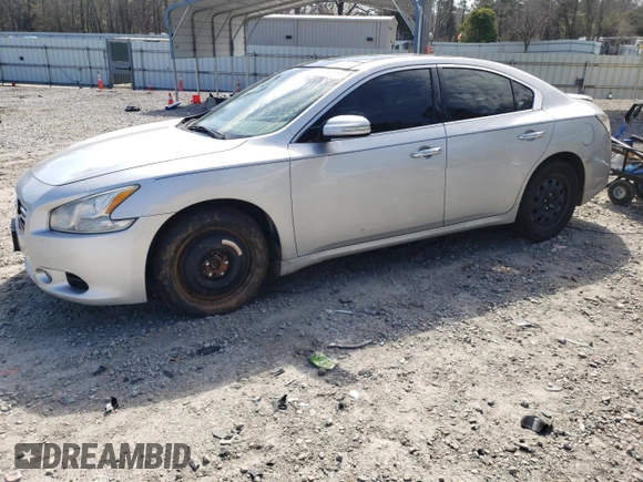 2014 Nissan Maxima SV with VIN 1N4AA5AP7EC442117, listed as a Copart auction lot 47837355 with 130,908 mi miles and Salvage Title. Bid and sale history available at DreamBid. Image 1.
