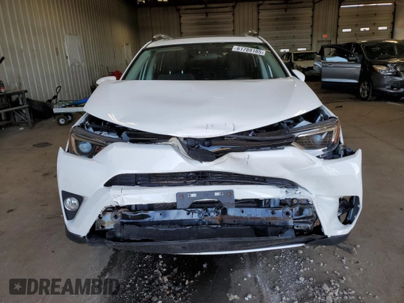 2016 Toyota RAV4 XLE with VIN 2T3RFREV9GW526051, listed as a Copart auction lot 61789185 with 83,605 mi miles and Non repairable. Bid and sale history available at DreamBid. Image 5.