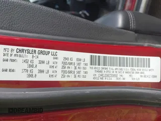 2014 Dodge Durango Limited с VIN 1C4RDJDG6EC539592, выставлен на аукционе IAAI как лот 42126060 с пробегом 114 867 миль миль и . История ставок и продаж доступна на DreamBid. Изображение 9.