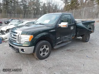 2012 Ford F-150 XL with VIN 1FTNF1ET5CKD60709, listed as a IAAI auction lot 41250632 with 171,891 mi miles. Bid and sale history available at carsss.com. Image 2.