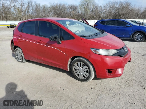 2016 Honda Fit LX with VIN JHMGK5H56GX016791, listed as a Copart auction lot 50011865 with 0 mi miles and Salvage Title. Bid and sale history available at carsss.com. Image 4.