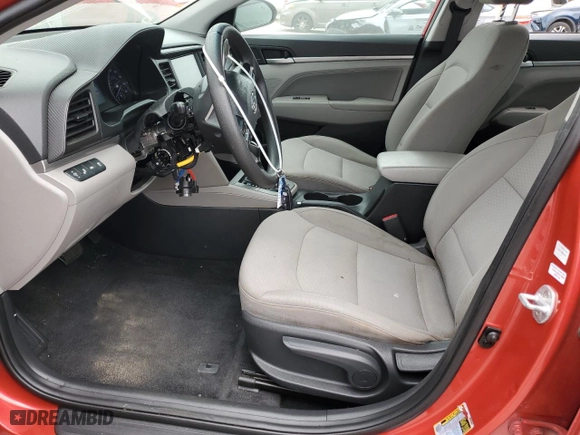 2020 Hyundai Elantra Value Edition with VIN 5NPD84LF0LH569696, listed as a Copart auction lot 56100393 with 72,361 mi miles and Salvage Title. Bid and sale history available at carsss.com. Image 7.