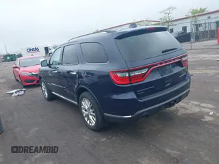 2014 Dodge Durango Citadel with VIN 1C4RDJEG9EC358811, listed as a IAAI auction lot 42176348 with 81,530 mi miles and . Bid and sale history available at DreamBid. Image 3.