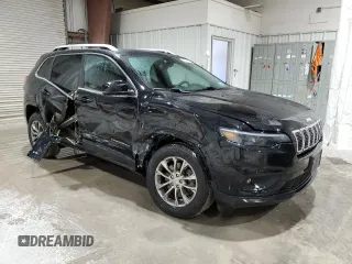 2020 Jeep Cherokee Latitude Plus with VIN 1C4PJMLB5LD545091, listed as a Copart auction lot 48066215 with 36,958 mi miles and Salvage title. Bid and sale history available at DreamBid. Image 4.