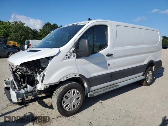 2023 Ford Transit Cargo with VIN 1FTBR1Y83PKA55264, listed as a Copart auction lot 56707125 with 14,737 mi miles and Clean title. Bid and sale history available at DreamBid. Image 1.