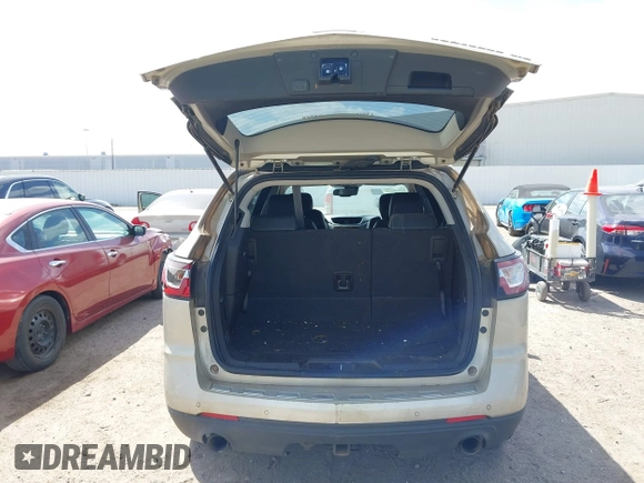 2014 Chevrolet Traverse LTZ z VIN 1GNKRJKDXEJ248849, wystawiony jako IAAI lot #41805119 z przebiegiem 171 489 mil mil oraz . Historia ofert i sprzedaży dostępna na DreamBid. Obrazek 18.