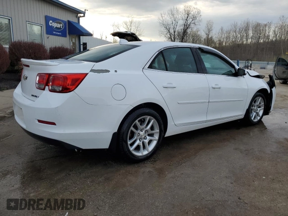 2013 Chevrolet Malibu LT with VIN 1G11C5SA6DF304217, listed as a Copart auction lot 50399735 with 215,450 mi miles and Salvage Title. Bid and sale history available at DreamBid. Image 3.