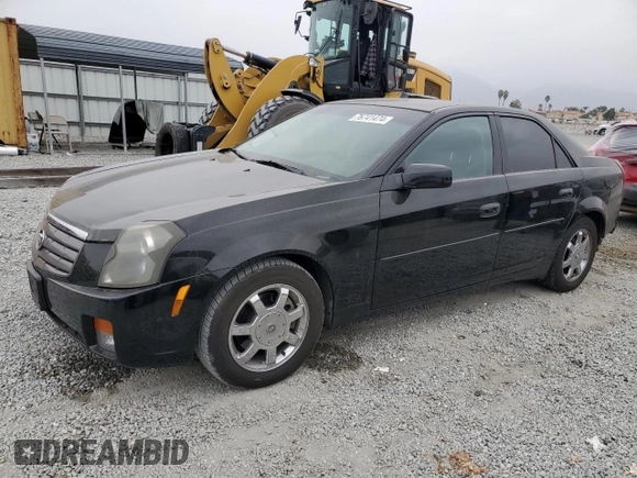 2003 Cadillac CTS with VIN 1G6DM57NX30146613, listed as a Copart auction lot 76741474 with 132,103 mi miles and Salvage Title. Bid and sale history available at carsss.com. Image 1.