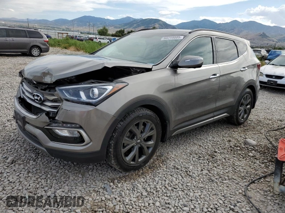 2017 Hyundai Santa Fe Ultimate с VIN 5XYZWDLA8HG496723, выставлен на аукционе Copart как лот 60259005 с пробегом 77 849 миль миль и Списание • Salvage title. История ставок и продаж доступна на DreamBid. Изображение 1.