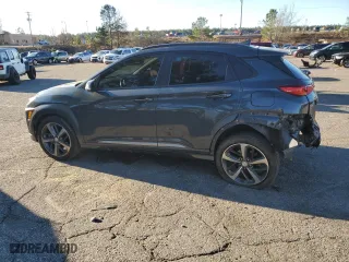 2019 Hyundai Kona Ultimate with VIN KM8K53A5XKU262024, listed as a Copart auction lot 49242315 with 112,409 mi miles and Salvage Title. Bid and sale history available at carsss.com. Image 2.