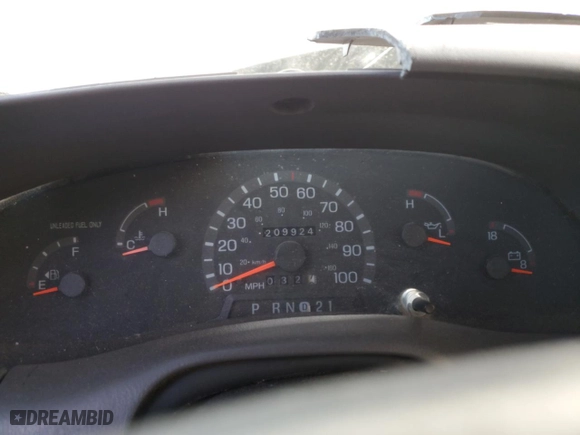 1998 Ford F-150 Standard with VIN 1FTZF1720WKB42249, listed as a Copart auction lot 42742485 with 209,924 mi miles and Salvage Title. Bid and sale history available at carsss.com. Image 9.