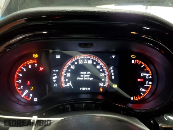 2023 Dodge Durango Pursuit with VIN 1C4SDJFT3PC692249, listed as a Copart auction lot 45533105 with 14,884 mi miles and Salvage title. Bid and sale history available at DreamBid. Image 9.
