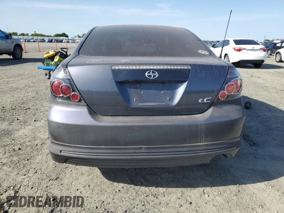 2008 Scion tC Spec with VIN JTKDE167580273162, listed as a Copart auction lot 51647585 with 115,461 mi miles and Salvage Title. Bid and sale history available at carsss.com. Image 6.