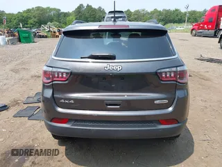 2019 Jeep Compass Altitude with VIN 3C4NJDBB1KT734970, listed as a IAAI auction lot 42483357 with 59,425 mi miles and . Bid and sale history available at DreamBid. Image 16.