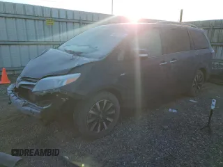2019 Toyota Sienna XLE with VIN 5TDDZ3DC1KS215979, listed as a Copart auction lot 42511615 with 68,066 mi miles and Salvage Title. Bid and sale history available at carsss.com. Image 1.
