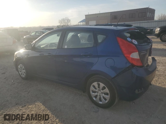 2015 Hyundai Accent GS with VIN KMHCT5AE9FU228376, listed as a Copart auction lot 48388205 with 79,605 mi miles and Salvage Title. Bid and sale history available at carsss.com. Image 2.