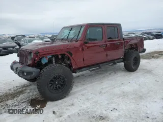 2021 Jeep Gladiator Rubicon с VIN 1C6JJTBG9ML518410, выставлен на аукционе Copart как лот 88878345 с пробегом 7 658 миль миль и Списание • Salvage title. История ставок и продаж доступна на DreamBid. Изображение 1.