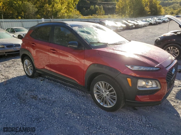 2018 Hyundai Kona SEL with VIN KM8K2CAA3JU080007, listed as a Copart auction lot 75024734 with 129,203 mi miles and Salvage Title. Bid and sale history available at carsss.com. Image 4.