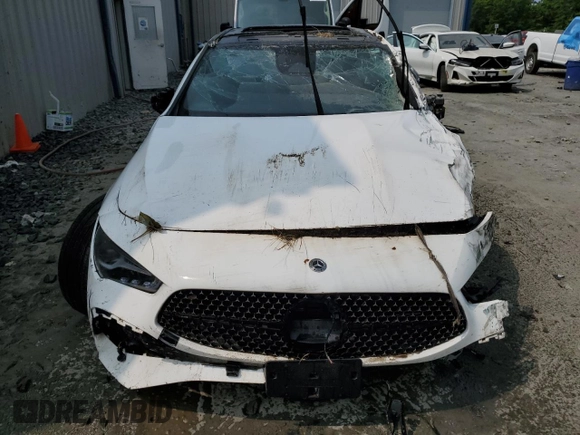 2024 Mercedes-Benz CLA 250 with VIN W1K5J4HBXRN454116, listed as a Copart auction lot 59536385 with Not provided miles and Salvage title. Bid and sale history available at DreamBid. Image 11.
