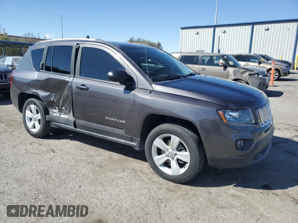 2017 Jeep Compass Sport with VIN 1C4NJCBA2HD123233, listed as a Copart auction lot 49741295 with 143,381 mi miles and Salvage title. Bid and sale history available at DreamBid. Image 4.