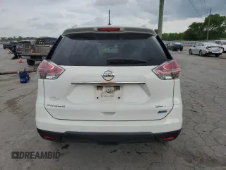 2014 Nissan Rogue SL with VIN 5N1AT2MV4EC852723, listed as a Copart auction lot 54189385 with 101,915 mi miles and Salvage Title. Bid and sale history available at DreamBid. Image 6.