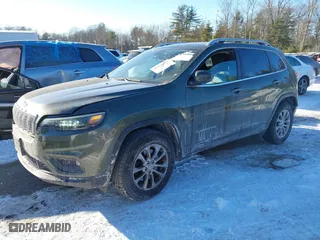 2019 Jeep Cherokee Latitude Plus with VIN 1C4PJMLX9KD245208, listed as a IAAI auction lot 41430117 with 108,529 mi miles. Bid and sale history available at carsss.com. Image 19.