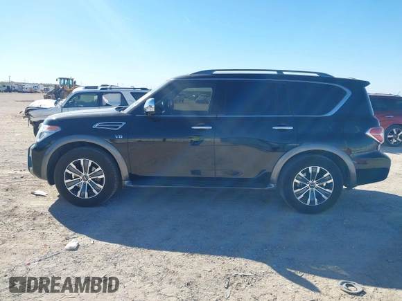 2018 Nissan Armada Platinum with VIN JN8AY2ND5J9060023, listed as a IAAI auction lot 41105928 with 111,290 mi miles. Bid and sale history available at carsss.com. Image 14.