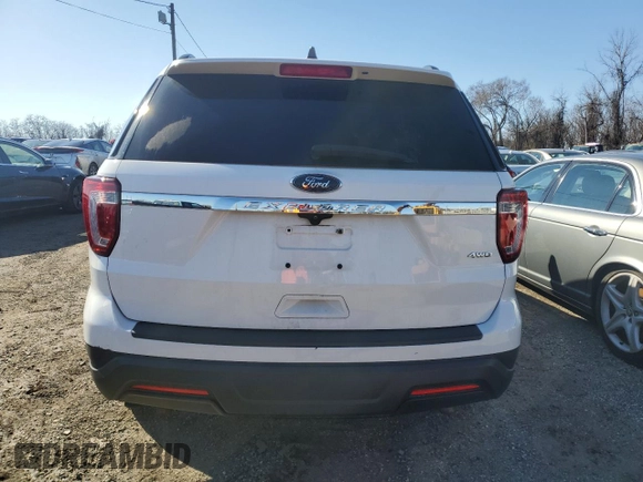 2018 Ford Explorer with VIN 1FM5K8B80JGC01967, listed as a Copart auction lot 44758715 with Not provided miles and Salvage title. Bid and sale history available at DreamBid. Image 6.