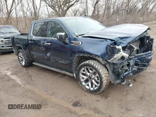 2020 GMC Sierra 1500 Denali with VIN 1GTU9FEL2LZ162726, listed as a IAAI auction lot 41442855 with 142,272 mi miles and . Bid and sale history available at carsss.com. Image 1.