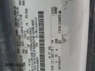 2015 Ford Transit XL with VIN 1FBZX2ZM9FKA38851, listed as a Copart auction lot 48593945 with 197,409 mi miles and Salvage Title. Bid and sale history available at carsss.com. Image 13.