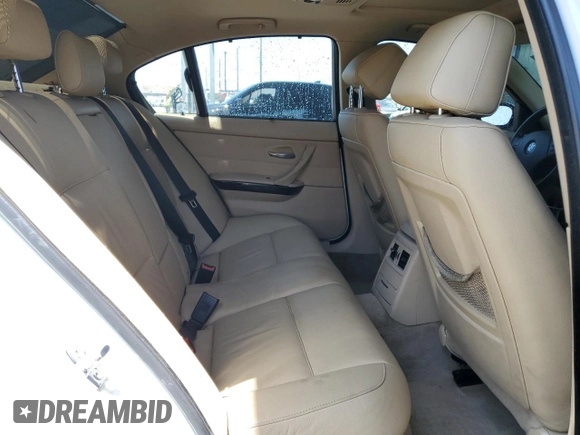 2008 BMW 3 Series 328i with VIN WBAVA37558NL54209, listed as a Copart auction lot 64012685 with 129,324 mi miles and Salvage title. Bid and sale history available at DreamBid. Image 10.