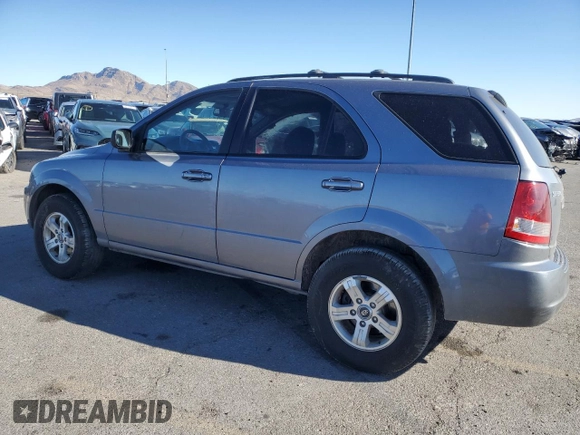 2005 Kia Sorento LX with VIN KNDJD733X55410306, listed as a Copart auction lot 45815005 with 104,153 mi miles and Salvage Title. Bid and sale history available at DreamBid. Image 2.