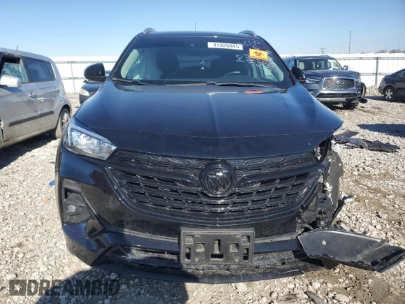 2021 Buick Encore GX Select with VIN KL4MMDS2XMB058746, listed as a Copart auction lot 41926045 with 42,738 mi miles and Salvage title. Bid and sale history available at DreamBid. Image 5.