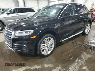 2018 Audi Q5 Prestige with VIN WA1CNAFY9J2247342, listed as a Copart auction lot 52564445 with 60,295 mi miles and Salvage Title. Bid and sale history available at DreamBid. Image 1.