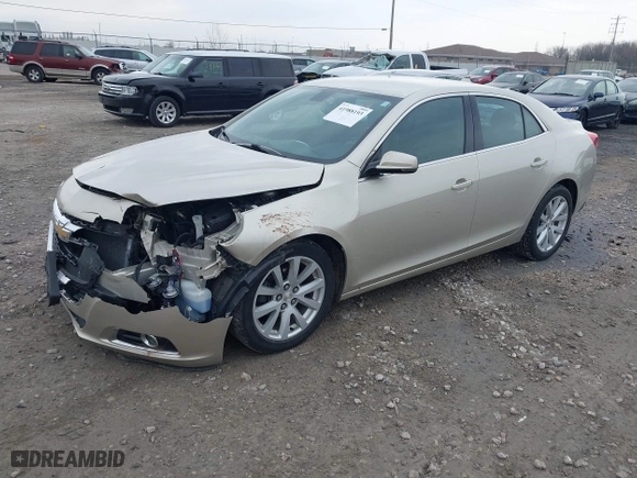 2014 Chevrolet Malibu LT with VIN 1G11E5SLXEF214713, listed as a IAAI auction lot 41988193 with 118,866 mi miles. Bid and sale history available at carsss.com. Image 2.