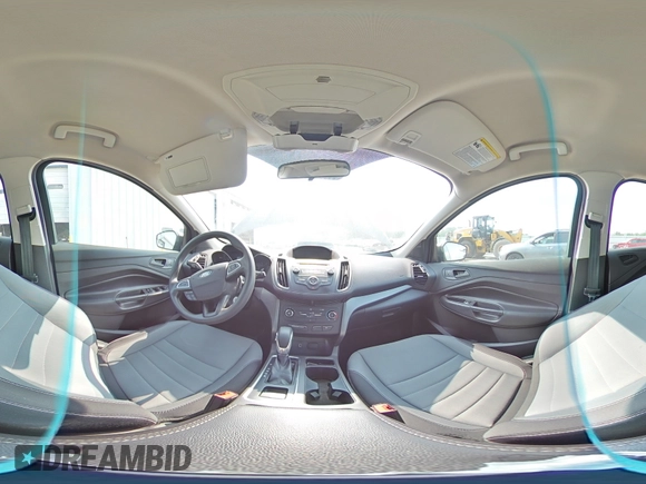 2018 Ford Escape S with VIN 1FMCU0F7XJUB19508, listed as a Copart auction lot 59222395 with Not provided miles and Salvage title. Bid and sale history available at DreamBid. Image 15.